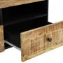 Couchtisch aus massivem Mangoholz und Sperrholz, 80 x 54 x 40 cm von vidaXL, Couchtisch - Ref: Foro24-351954, Preis: 124,76 €...