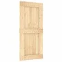 NARVIK-Tür aus massivem Kiefernholz, 95 x 210 cm von vidaXL, Türen - Ref: Foro24-154440, Preis: 142,37 €, Rabatt: %