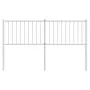 Cabecero de metal blanco 150 cm de vidaXL, Cabeceros y pies de cama - Ref: Foro24-350965, Precio: 30,15 €, Descuento: %