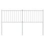 Kopfteil aus weißem Metall, 150 cm von vidaXL, Kopf- und Fußteile - Ref: Foro24-350965, Preis: 30,61 €, Rabatt: %