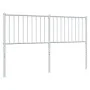 Cabecero de metal blanco 150 cm de vidaXL, Cabeceros y pies de cama - Ref: Foro24-350965, Precio: 30,15 €, Descuento: %