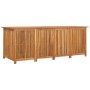 Garten-Aufbewahrungsbox aus massivem Akazienholz, 200 x 80 x 75 cm von vidaXL, Aufbewahrungsboxen für den Außenbereich - Ref:...