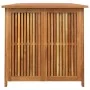Garden storage box solid acacia wood 200x80x75 cm by vidaXL, Outdoor storage boxes - Ref: Foro24-319709, Price: 436,92 €, Dis...