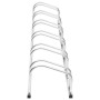 Bicycle rack for 6 galvanized steel bicycles by vidaXL, Bases and supports for storing bicycles - Ref: Foro24-154421, Price: ...