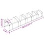 Bicycle rack for 6 galvanized steel bicycles by vidaXL, Bases and supports for storing bicycles - Ref: Foro24-154421, Price: ...