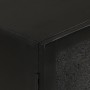 Iron and solid black mango wood sideboard 55x30x77 cm by vidaXL, Sideboards - Ref: Foro24-351645, Price: 121,05 €, Discount: %