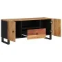 Mueble de TV madera acacia y madera contrachapada 105x33,5x46cm de vidaXL, Muebles TV - Ref: Foro24-351959, Precio: 100,41 €,...
