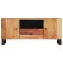 Mueble de TV madera acacia y madera contrachapada 105x33,5x46cm de vidaXL, Muebles TV - Ref: Foro24-351959, Precio: 100,41 €,...