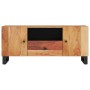 TV-Schrank aus Akazienholz und Sperrholz, 105 x 33,5 x 46 cm von vidaXL, TV-Möbel - Ref: Foro24-351959, Preis: 101,69 €, Raba...