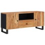 Mueble de TV madera acacia y madera contrachapada 105x33,5x46cm de vidaXL, Muebles TV - Ref: Foro24-351959, Precio: 101,59 €,...