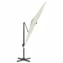Hängender Sonnenschirm mit sandweißer Aluminiumstange 300 x 300 cm von vidaXL, Sonnenschirme - Ref: Foro24-319911, Preis: 243...