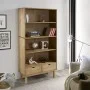 Shelving unit with 2 drawers OTTA solid brown pine wood by vidaXL, Bookcases and shelves - Ref: Foro24-351303, Price: 211,59 ...