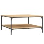 Couchtisch aus Sonoma-Eichenholzwerkstoff, 80 x 80 x 40 cm von vidaXL, Couchtisch - Ref: Foro24-832839, Preis: 53,36 €, Rabat...