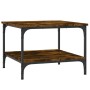 Couchtisch aus geräuchertem Eichenholzwerkstoff, 55 x 55 x 40 cm von vidaXL, Couchtisch - Ref: Foro24-832830, Preis: 42,22 €,...
