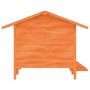 Solid pine wood dog house in brown color, measuring 159x120x88.5 cm. by vidaXL, Dog kennels and fences - Ref: Foro24-172270, ...