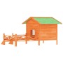 Solid pine wood dog house in brown color, measuring 159x120x88.5 cm. by vidaXL, Dog kennels and fences - Ref: Foro24-172270, ...
