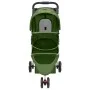 Folding dog stroller green oxford fabric 80x46x98 cm by vidaXL, pet strollers - Ref: Foro24-172198, Price: 101,33 €, Discount: %