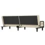 Sofa bed with armrests in cream fabric by vidaXL, Sofas - Ref: Foro24-351934, Price: 273,18 €, Discount: %