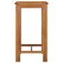 High garden table solid acacia wood 60x60x105 cm by vidaXL, Garden tables - Ref: Foro24-319700, Price: 130,41 €, Discount: %