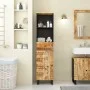 Badmöbel aus massivem Mangoholz 38x33x160 cm von vidaXL, Badezimmermöbel - Ref: Foro24-351998, Preis: 145,27 €, Rabatt: %
