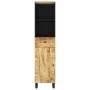 Mueble de baño madera maciza de mango 38x33x160 cm de vidaXL, Muebles de baño - Ref: Foro24-351998, Precio: 145,27 €, Descuen...