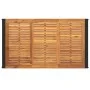 Gartentisch mit U-Beinen aus massivem Akazienholz 148x80x75 cm von vidaXL, Gartentische - Ref: Foro24-319515, Preis: 234,67 €...