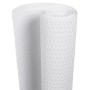 Toldo para balcón ratán sintético blanco 1000x80 cm