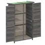 Gartengeräteschuppen aus grauem Kiefernholz, 83 x 57 x 140 cm von vidaXL, Schuppen - Ref: Foro24-172241, Preis: 207,10 €, Rab...