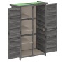Gartengeräteschuppen aus grauem Kiefernholz, 83 x 57 x 140 cm von vidaXL, Schuppen - Ref: Foro24-172241, Preis: 187,24 €, Rab...