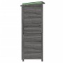 Gartengeräteschuppen aus grauem Kiefernholz, 83 x 57 x 140 cm von vidaXL, Schuppen - Ref: Foro24-172241, Preis: 187,24 €, Rab...