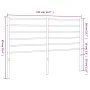 Kopfteil aus schwarzem Metall, 135 cm von vidaXL, Kopf- und Fußteile - Ref: Foro24-352351, Preis: 28,04 €, Rabatt: %
