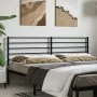 Kopfteil aus schwarzem Metall, 180 cm von vidaXL, Kopf- und Fußteile - Ref: Foro24-352355, Preis: 37,58 €, Rabatt: %