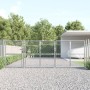 Gartengittertür aus verzinktem Stahl silber 400x175cm von vidaXL, Gartentore - Ref: Foro24-154555, Preis: 536,39 €, Rabatt: %