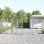 Galvanized silver garden mesh gate 400x175cm by vidaXL, garden gates - Ref: Foro24-154555, Price: 526,47 €, Discount: %