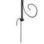 Arco de jardín acero negro Ø180x255 cm de vidaXL, Pérgolas, arcos y enrejados de jardín - Ref: Foro24-319351, Precio: 128,71 ...
