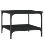 Schwarzer Couchtisch aus Holzwerkstoff, 55 x 55 x 40 cm von vidaXL, Couchtisch - Ref: Foro24-832828, Preis: 41,55 €, Rabatt: %