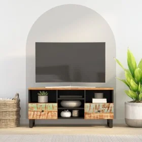 Mueble de TV madera reciclada madera de ingeniería 100x33x46 cm de vidaXL, Muebles TV - Ref: Foro24-351980, Precio: 102,23 €,...