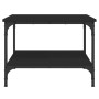 Schwarzer Couchtisch aus Holzwerkstoff, 55 x 55 x 40 cm von vidaXL, Couchtisch - Ref: Foro24-832828, Preis: 41,55 €, Rabatt: %