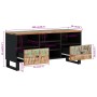 TV-Schrank aus recyceltem Holzwerkstoff, 100 x 33 x 46 cm von vidaXL, TV-Möbel - Ref: Foro24-351980, Preis: 103,53 €, Rabatt: %