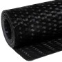 Toldo para balcón ratán sintético negro 300x80 cm
