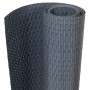Toldos para balcón 5 uds ratán sintético antracita 255x19 cm