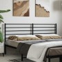 Kopfteil aus schwarzem Metall, 200 cm von vidaXL, Kopf- und Fußteile - Ref: Foro24-352357, Preis: 32,74 €, Rabatt: %