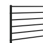 Kopfteil aus schwarzem Metall, 200 cm von vidaXL, Kopf- und Fußteile - Ref: Foro24-352357, Preis: 32,74 €, Rabatt: %