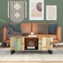 Couchtisch aus recyceltem Holz und Sperrholz, 100 x 54 x 40 cm von vidaXL, Couchtisch - Ref: Foro24-351952, Preis: 186,17 €, ...