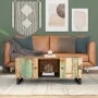 Recycled wood and plywood coffee table 100x54x40 cm by vidaXL, Coffee table - Ref: Foro24-351952, Price: 182,56 €, Discount: %