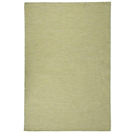 Grüner flachgewebter Outdoor-Teppich 120x170 cm von vidaXL, Teppiche - Ref: Foro24-340809, Preis: 38,93 €, Rabatt: %