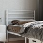 Kopfteil aus weißem Metall, 75 cm von vidaXL, Kopf- und Fußteile - Ref: Foro24-352394, Preis: 20,16 €, Rabatt: %