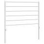 Kopfteil aus weißem Metall, 75 cm von vidaXL, Kopf- und Fußteile - Ref: Foro24-352394, Preis: 20,16 €, Rabatt: %
