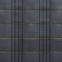 Toldos para balcón 10 uds ratán sintético antracita 255x19 cm