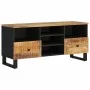 Mango wood and engineered wood TV cabinet 100x33x46 cm by vidaXL, TV Furniture - Ref: Foro24-351978, Price: 101,95 €, Discoun...